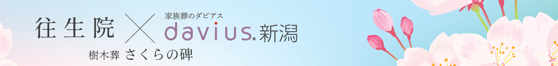 新潟市の樹木葬：往生院×ダビアス新潟